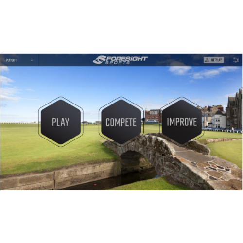 PHÒNG TẬP GOLF 3D GCQUAD, CẢM BIẾN GC QUAD, PHẦN MỀM FSX 2018, CẢM BIẾN MOTION CAMERA,