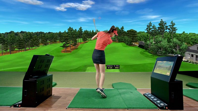 báo giá phòng tập Golf 3D