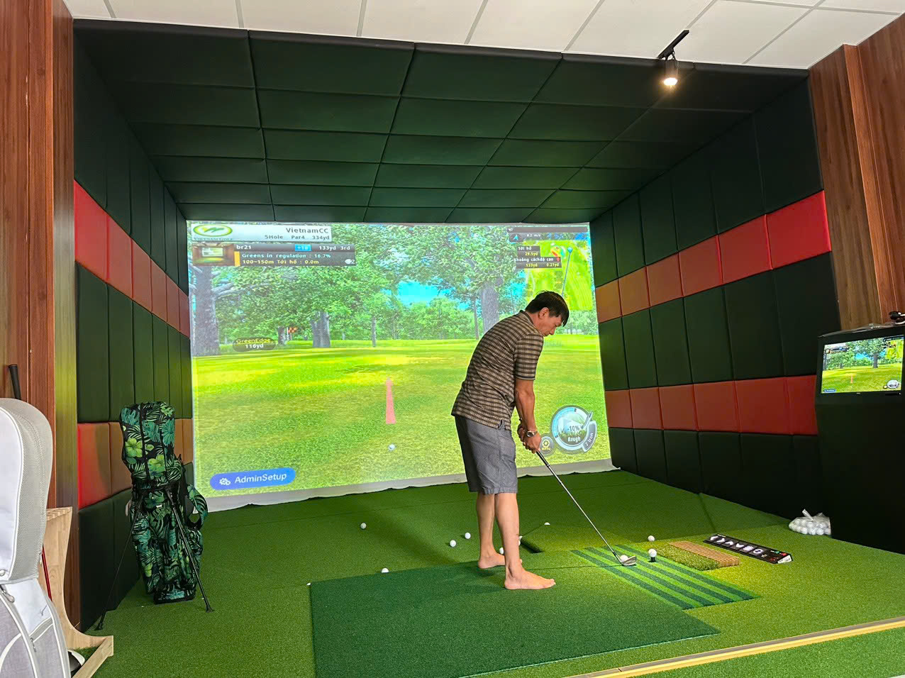 kinh doanh phòng tập Golf 3D