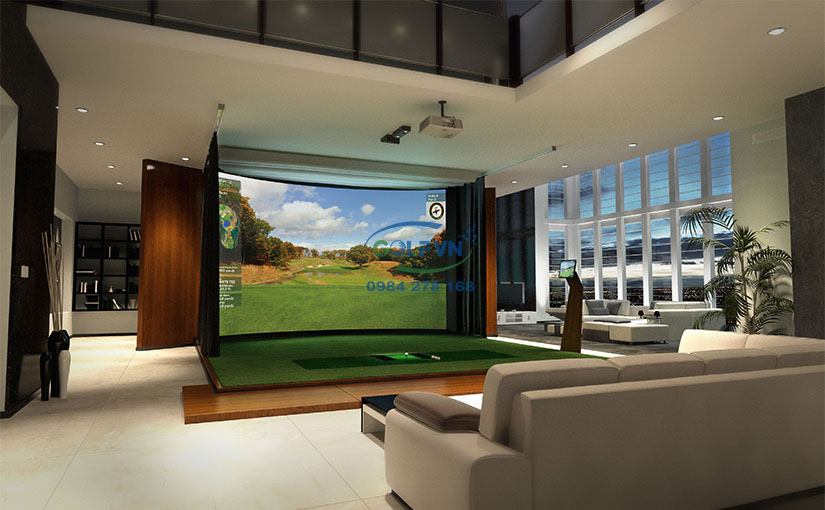 golf 3d trong nhà