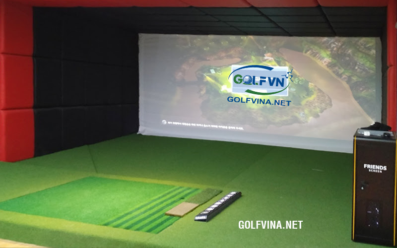 Kích thước tối thiểu phòng golf 3D